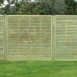 KDM - Slatted Fence Panel | Continental Panels | Earlswood GLC