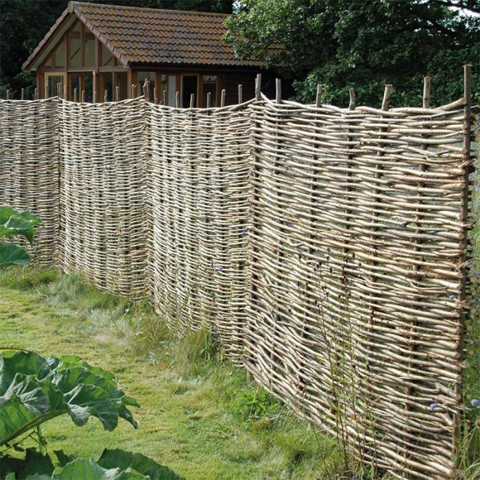 KDM - 6' x 6' Hazel Fencing Hurdle | Natural Woven Panels | Earlswood GLC