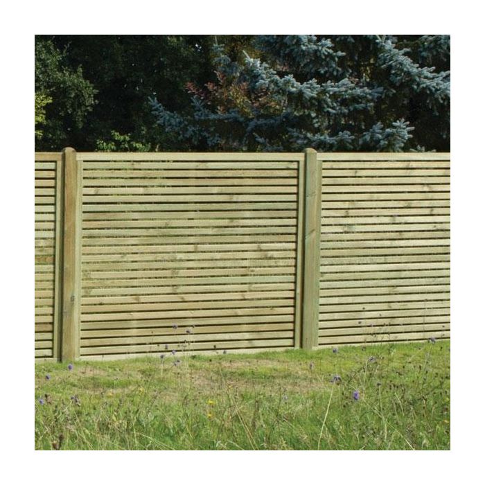 KDM - Slatted Fence Panel | Continental Panels | Earlswood GLC